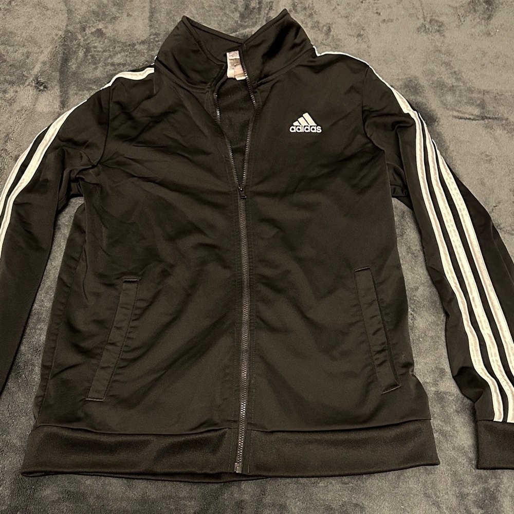 Adidas Black zip up